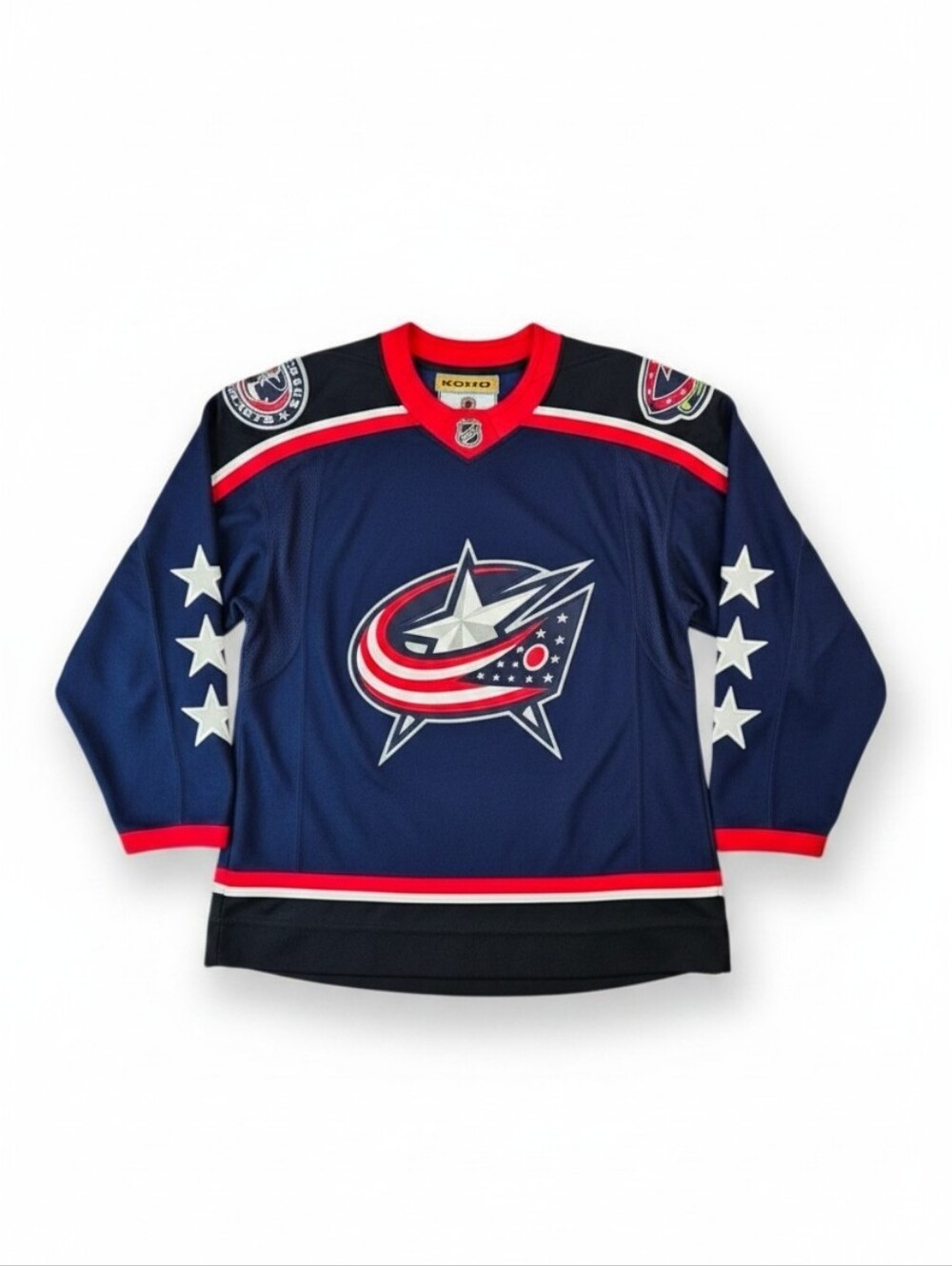 Vintage Koho NHL Columbus Blue Jackets Marc Denis Youth Jersey Medium M